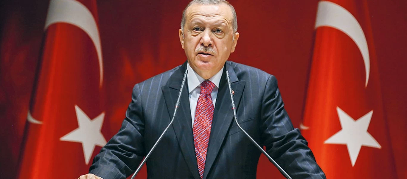 Ο Ρ.Τ.Ερντογάν τραβά «κόκκινη γραμμή»: «Όσοι θέλουν συνομιλίες να έρθουν να κάνουν δίκαιες συμφωνίες»